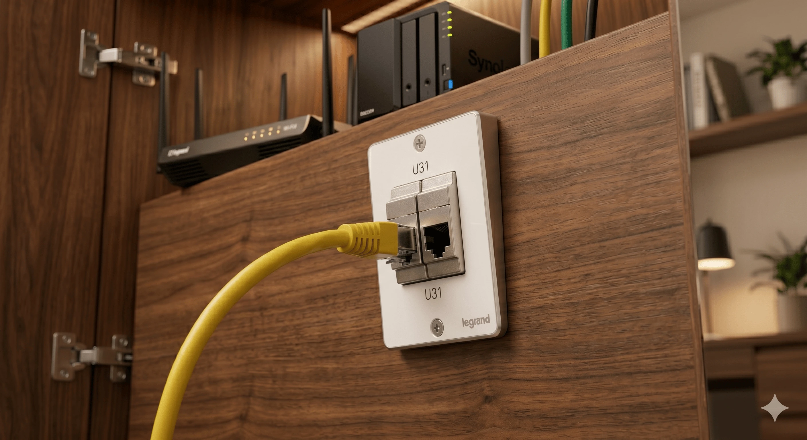 Câblage et pose de prises RJ45